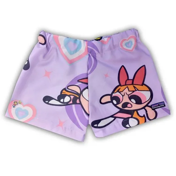 Vintage 2000 Power Puff Girls Custom Reworked Bennygonia Shorts UNISEX - Picture 2 of 8